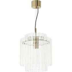 IKEA STOCKHOLM 2025 Glass/Brass Pendellampa ∅ 38cm