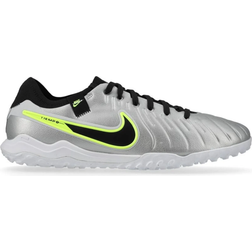 Nike Tiempo Legend 10 Pro Turf M - Metallic Silver/Volt/Black