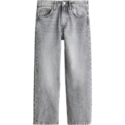 H&M Loose Fit Jeans - Light Grey (1078067040)