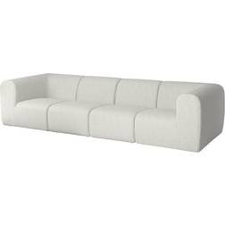 IKEA Stockholm Animal Grey/White Soffa 308cm 4-sits