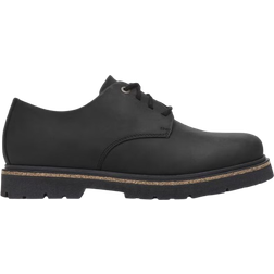 Birkenstock Highwood Lace Low Natural Leather Oiled - Black