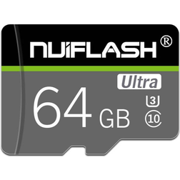 NuiFlash Real capacity MicroSD Class 10 64GB