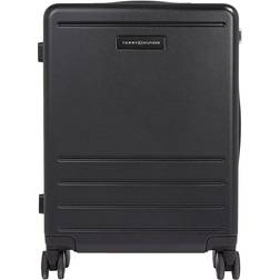 Tommy Hilfiger Hard Shell Cabin Suitcase 54.5cm - Black