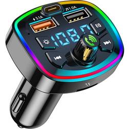 Vinmooog Bluetooth Car FM Transmitter
