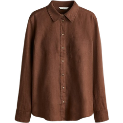 H&M Linen Shirt - Brown