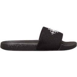 Calvin Klein Canvas Sliders - Black