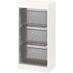 IKEA Trofast White/Dark Grey Hylla