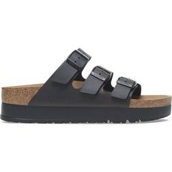 Birkenstock Florida Vegan Platform Birko-Flor - Black