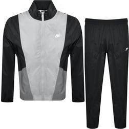 Nike Club Men's Woven Tracksuit - Black/Smoke Grey/Light Smoke Grey/White