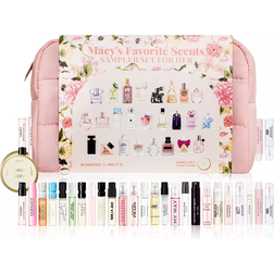 Macy's Fragrance Sampler Set for Her EdT 2ml +EdT 4 x 1ml + EdP 19 x 15ml + Candle + Pouch