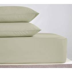 Dunelm Pure Cotton 35 Bed Sheet Green (200x180cm)