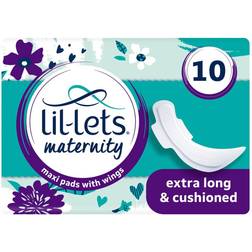 Lil-Lets Maxi Maternity Pads with Wing 10-pack