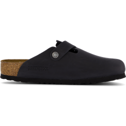 Birkenstock Boston Regular Oiled Leather - Black