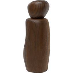 ferm LIVING Pebble Grinder Marron Foncé Moulin à sel, Moulin à poivre 18.8cm
