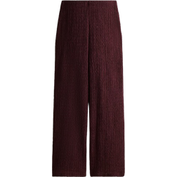 H&M Jersey Trousers - Burgundy