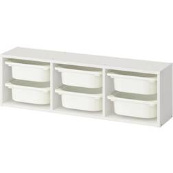 IKEA TROFAST Väggförvaring Vit