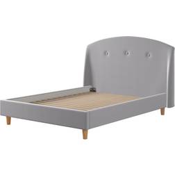 Silentnight Evana Upholstered Bed Frame - Slate Grey