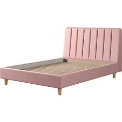 Silentnight Octavia Upholstered Bed Frame - Dusky Pink
