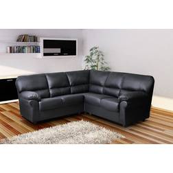 Saga Leather Double Corner Sofa