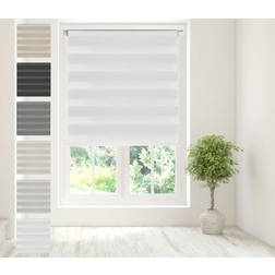 Caecus Blinds Day Night Zebra Roller Blind 180cm x 160cm