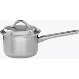 John Lewis Classic Stainless Steel Lidded Saucepan