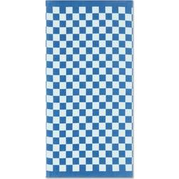 Sun Squad Checker Beach Bath Towel Blue (147.3x71.1cm)