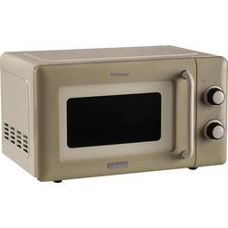 Ariete AR3960 Cream 20L Vintage Mechanical Microwave 800W