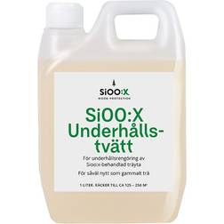SIOO:X Underhållstvätt Trätvätt Transparent 1L
