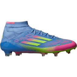 adidas F50 Elite Mid-Cut FG W - Blue Fusion/Lucid Lemon/Lucid Pink