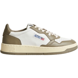Autry Medalist Low - White/Covert Green