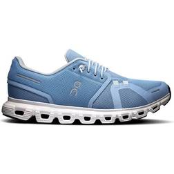 On Cloud 6 W - Chambray/White