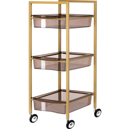 Beautician 93 Gold Rullbord 30x37cm