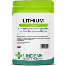 Lindens Lithium 5Mg Tablets 60