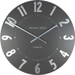 Thomas Kent Mulberry Silver/Graphite Wall Clock 50.8cm