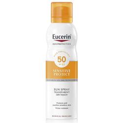 Eucerin Sensitive Protect Sun Spray Transparent Dry Touch SPF50 200ml