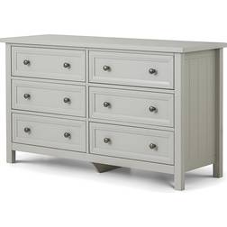 Julian Bowen Maine Dove Grey Chest of Drawer 130x74cm
