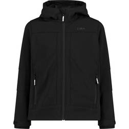 CMP Boy's Softshell Fleece Jacket - Black (3A00094U-901)