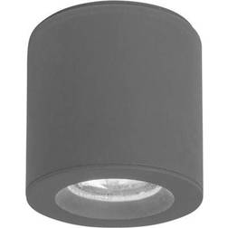 Astro Kos II Round Grey Ceiling Flush Light ∅ 8.5cm