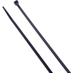 Utilitech 11-in Nylon Zip Ties Black with UV Protection 110-Pack SGY-CT157