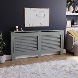 Vida Designs Milton Extra Large Grey MDF Radiator Cover