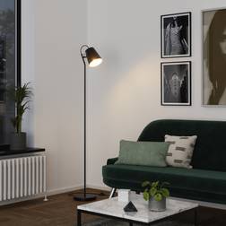 GoodHome Hayle Matt Black LED Floor Lamp