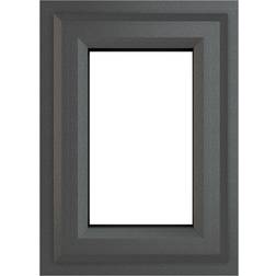 Crystal Crystal Casement uPVC Triple Glazed Opening 610mm x 1040mm Clear Top Hung Window