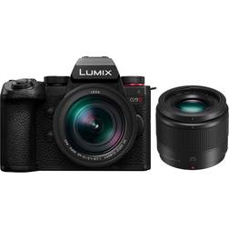 Panasonic Lumix G9II Mirrorless Camera with 12-60mm f/2.8-4 and 25mm f/1.7 Lens