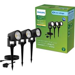 Philips LED 929004659301 Reuel LED Outdoor Free Standing Light 4.5 W Black Ground Lighting