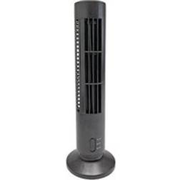 Wowcher 2 Speed Office Home Air Cooling Tower Fan Black One Size