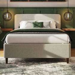 GFW Addison King Size Grey Ottoman Frame Bed