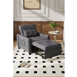 Living and Home Three-in-One Versatile Single Bed with Pillow One Size Sofa