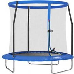 Sportnow 8ft Outdoor Trampoline with Safety Enclosure Net