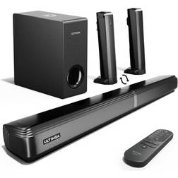 Ultimea 4.1ch Sound Bar for Smart TV with Subwoofer