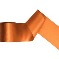 PartyDeco Satinband Rostig 100mm x 25m